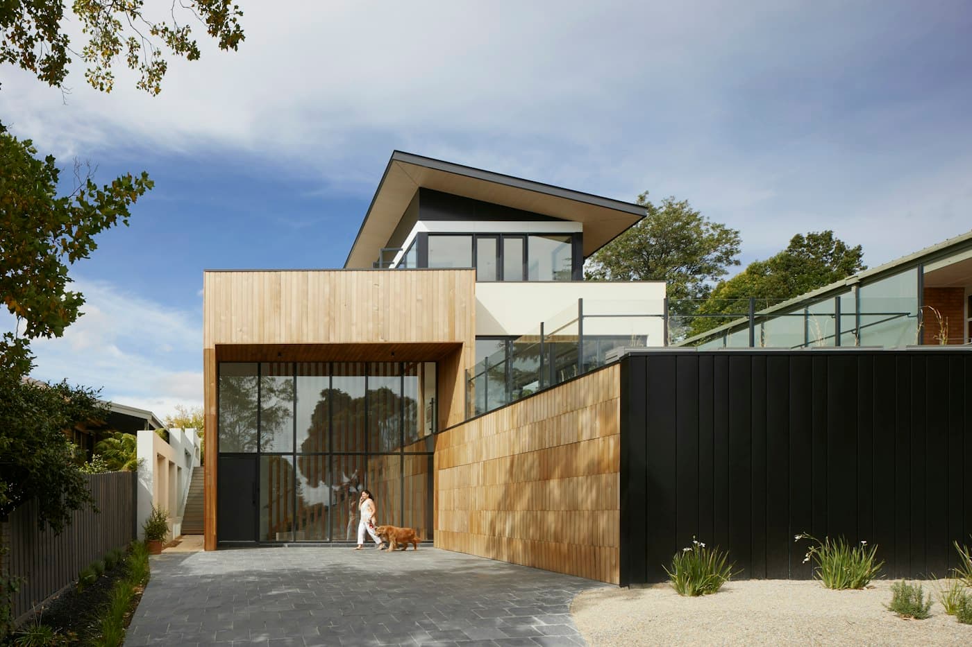Quiet contemporary property interior